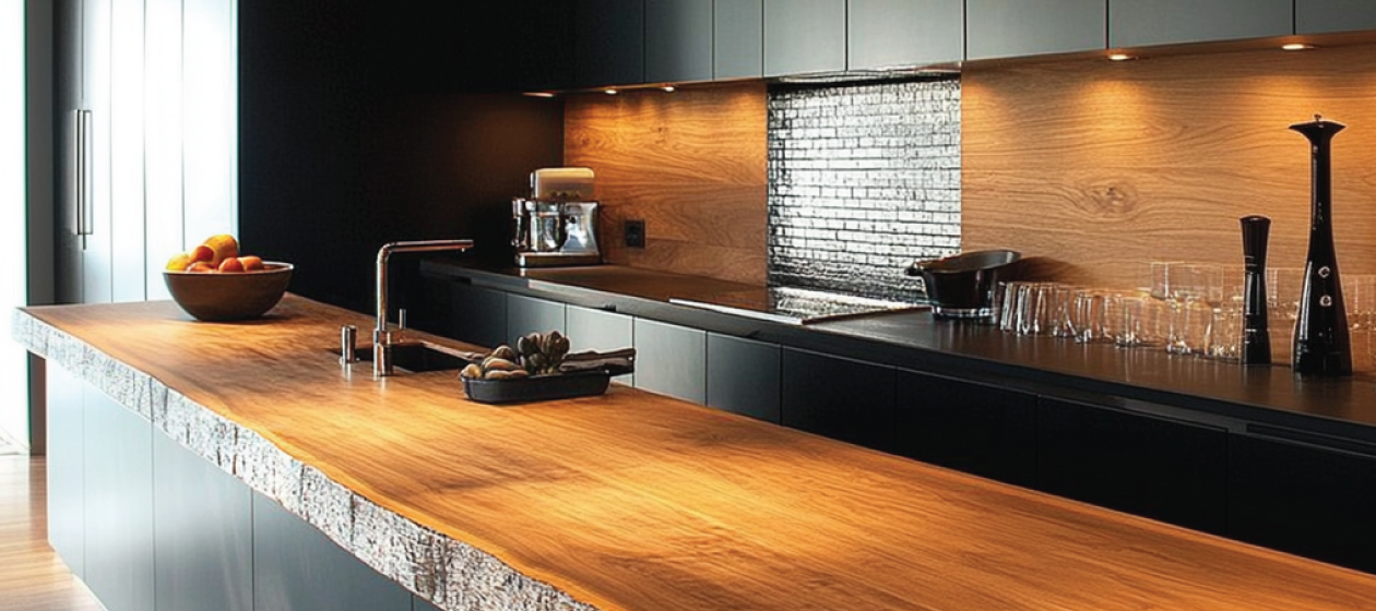 Cocina integral en recta